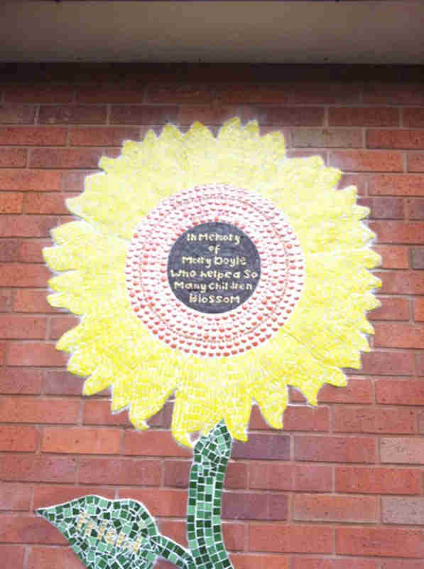 School Mosaic Sunflower