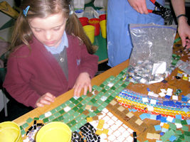Blackwell First School Hall Mosaic Blackwell First School Hall Mosaic