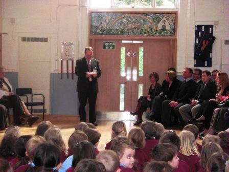 Internal Mosaic at Blackwell First School