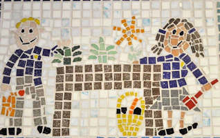 St Laurence Church Infant School Mosaic