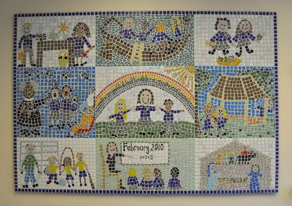 St Laurence School Mosaic