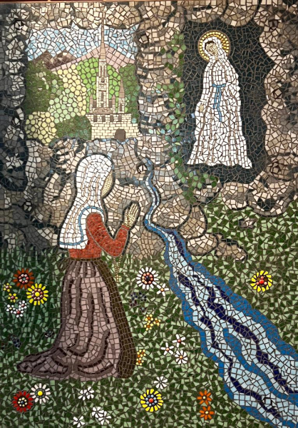 st bernadette school mosaic jackie nash