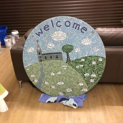 Welcome School Mosaic